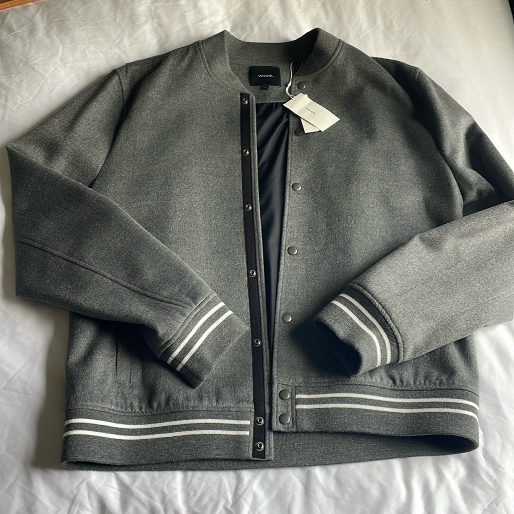 Vince  Classic Varsity Jacket  Brand New Never Worn Listed 495
